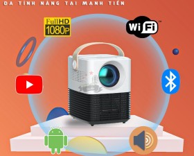 Máy chiếu Wejoy Y7 - Xem phim Full HD 1080P - Hệ điều hành android 6.0 - Kết nối Bluetooth