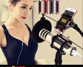 Micro thu âm C7 - Mic thu âm cao cấp không cần soundcard - Thu âm, livestream, karaoke online