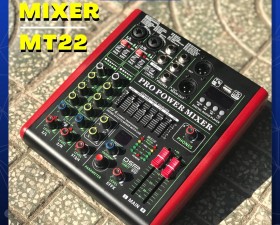 Mixer MT22 – Tích Hợp Vang Số DSP Màn Hình Led, 16 Chế Độ Vang