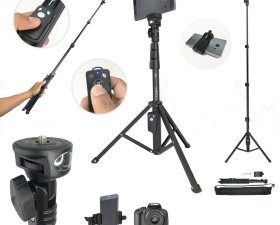 Gậy tripod 1388 - Chân quay tiktok, gậy selfie, tự sướng - Tripod ĐT, máy ảnh, DSLR kèm remote