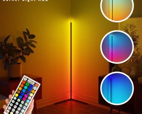 Đèn Góc Tường Corner Light RGB Led Dài 1.2M - Cảm ứng theo nhạc cực đẹp - Kèm remote 
