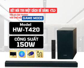Loa Thanh Tivi Cao Cấp HW-T420, Kết Nối Tivi Một Cách Dễ Dàng, Công Suất 150W