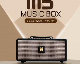 Loa kéo Best Sound M5 - Loa xách tay di động - Hệ thống 2 Loa bass 13.5cm và 2 loa treble 5cm
