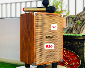 Loa xách tay di động BK51 - Loa Karaoke Chính Hãng Giá Rẻ Công Suất Lớn 100W Bass 20cm
