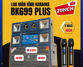 Loa Kéo Màn Hình 21 Inch MTMAX BK699Plus – Bass Đôi 40cm 3 Đường Tiếng Cao Cấp Chính Hãng