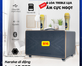 Loa Di Động AZPRO AZ388 Karaoke CHẤT LƯỢNG CAO Âm Thanh Cực Chi Tiết