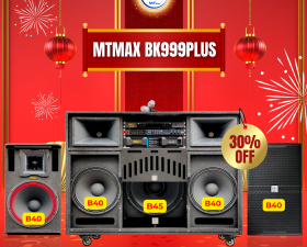 Loa Điện Khủng Nhất 2025 MTMAX BK999Plus Hơn 200kg, 1 Bass 45, 4 Bass 40 Công Suất Siêu Lớn 