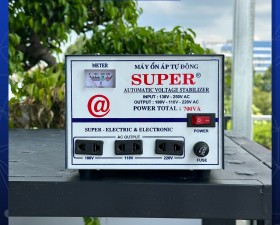 Biến thế SUPER 700VA - biến áp đổi nguồn điện 100V, 110V, 220V