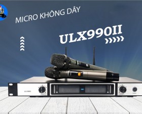 Micro không dây SHUARE ULX-990 II Model mới nhất bắt sóng xa ổn định