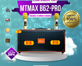 Loa Hay Nhất 2024 | Loa Di Động Karaoke 10 Nút Bass Echo Delay B62, 2 Bass 15 Đa Dạng Kết Nối