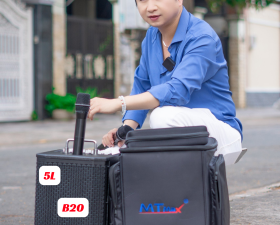 Siêu Phẩm Loa Xách Tay 5 Đường Tiếng MTMAX K8 - Công Suất Lớn 350W, Bass Trầm 20cm