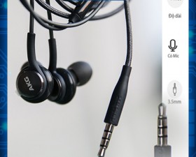 Tai nghe Akg Samsung jack 3.5 hàng chuẩn loại 1 âm thanh hay to rõ