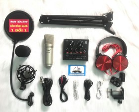 combo at100 v8, combo hoa vinh, mic thu âm hoa vinh,