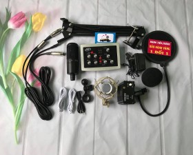 TRỌN BỘ COMBO AT2020 + HF5000 + FULL PHỤ KIỆN