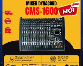 Bàn Mixer Analog Dynacord CMS1600 Sử Dụng Cho Karaoke, Tổ Chức Sự Kiện, Sân Khấu Chuyên Nghiệp