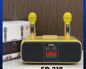 Loa karaoke bluetooth SD318 âm thanh hay nhỏ gọn phiên bản cao cấp