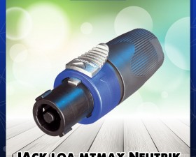 jack loa MTMAX Neutrik kết nối chắc chắn chịu tải lớn loại nhựa