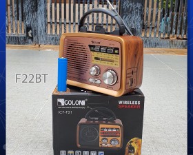 Đài FM RADIO F22BT - Loa nghe nhạc kết hợp đài radio