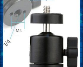 Đầu bi cầu xoay đèn q29 đa dụng
