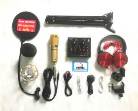 Trọn bộ Combo BM900 + V8 + Full phụ kiện