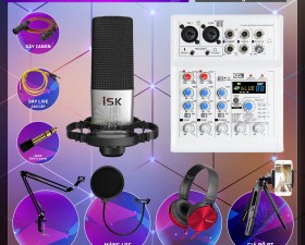 Combo MIXER E4 Bluetooth Và Micro S700