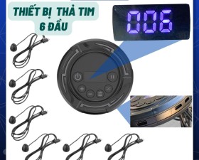 Thiết bị thả tim 6 đầu - Autotap Click tự động chuyên dùng tăng tương tác mạng xã hội