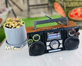 Đài Radio Nghe Nhạc RX65D - Đài FM, AM, SW - Thiết Kế Cổ Điển Sang Trọng, Ăng-Ten Bắt Sóng Mạnh