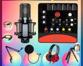 Combo Sound Card ICON UPOD Và Micro K850