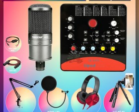 Combo Sound Card ICON UPOD Và Micro SM8B