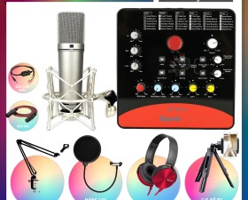 Combo Sound Card ICON UPOD Và Micro U87-MA87