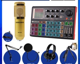 Combo Sound Card K300 Và Micro BM900