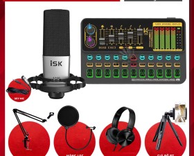 Combo Sound Card K500 Và Micro S700