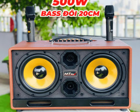 Loa Bluetooth Xách Tay MTMax DK03 - Loa Karaoke Cao Cấp Công Suất Lớn Âm Thanh Mạnh Mẽ 