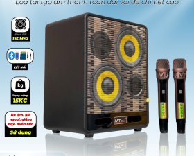 Siêu Phẩm MTMAX DK05, Loa Di Động Làm Siêu Lòng Bao Nhiêu Con Tim, Trang Bị 2 Bass, 2 Treble
