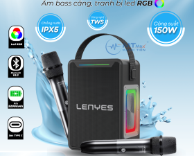 LOA LENYES S857 - Công Suất 150W Công Nghệ DSP Chống Nước IPX5