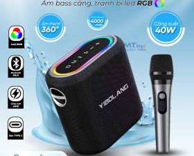 Loa Xách Tay YIBOLANG X96Pro - Công Suất 40W - Âm Thanh Đánh Cực Khủng, Nghe Siêu Hay