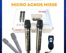 Micro Acnos MI30E, tích hợp app điều chỉnh từ xa