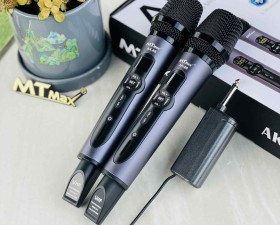 Siêu phẩm Micro không dây karaoke AK88 bắt tiếng cực nhạy tích hợp sẵn echo vang