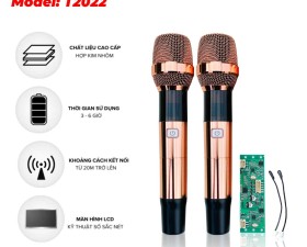 Bộ Micro Kèm Bo Mạch T2022 Cho Loa Kéo - Loa Kéo Bị Hỏng Micro