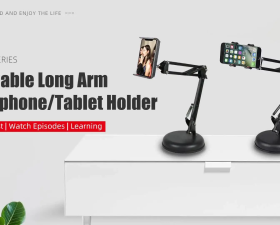 Giá Đỡ Kẹp iPad Máy Tính Bảng Galaxy Tab Để Bàn Cao Cấp  Khớp Nâng Xoay 360 Độ