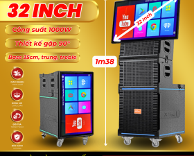 Loa Màn Hình Gập MTMAX X5 Bass35 Màn Hình 32inch Công suất 1000W