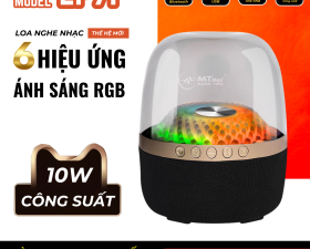 Loa LP91 Led RGB Âm Thanh Siêu Bass 360 Độ, Công Suất 10W Nghe Nhạc Siêu Hay