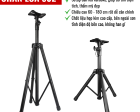 Chân loa 502 Sử Dụng Setup Dàn Karaoke, Giúp Đỡ Tốn Diện Tích, Thẩm Mỹ Đẹp Chiều cao 60-180cm 360 Độ