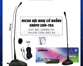 Micro cổ ngỗng Shupu EDM 78A – Micro cho phòng họp, hội nghị