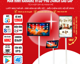 Màn Hình Cảm Ứng Di Động Thông Minh 24 inch HY33 Pro - Kết Nối WIFI 5G, Chụp Ảnh, Xoay 180 Độ