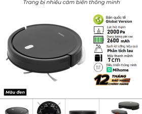 Robot Hút Bụi Thông Minh Vacuum E5 Thiết bị hút bụi và lau nhà 2 trong 1