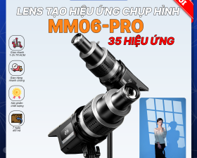 Ống Kính Tạo Hiệu Ứng Bóng Chụp Ảnh MM06-Pro, 34 Hiệu Ứng Hình Ảnh, 7 Màu Thay Đổi