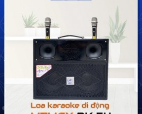 Loa Kéo Di Động MTMax BK54 Karaoke Bass Đôi 20cm âm thanh lớn