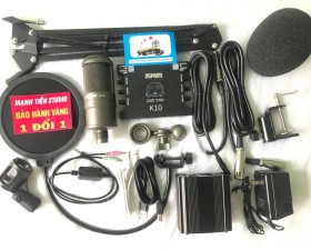 TRỌN BỘ COMBO SM8B + K10 + FULL PHỤ KIỆN
