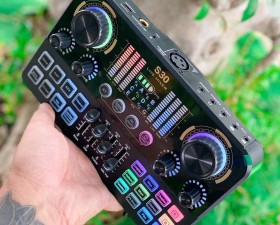 Soundcard S30– Soundcard Chuyên Thu Âm, Livestream, Karaoke Online Đầy Đủ Hiệu Ứng